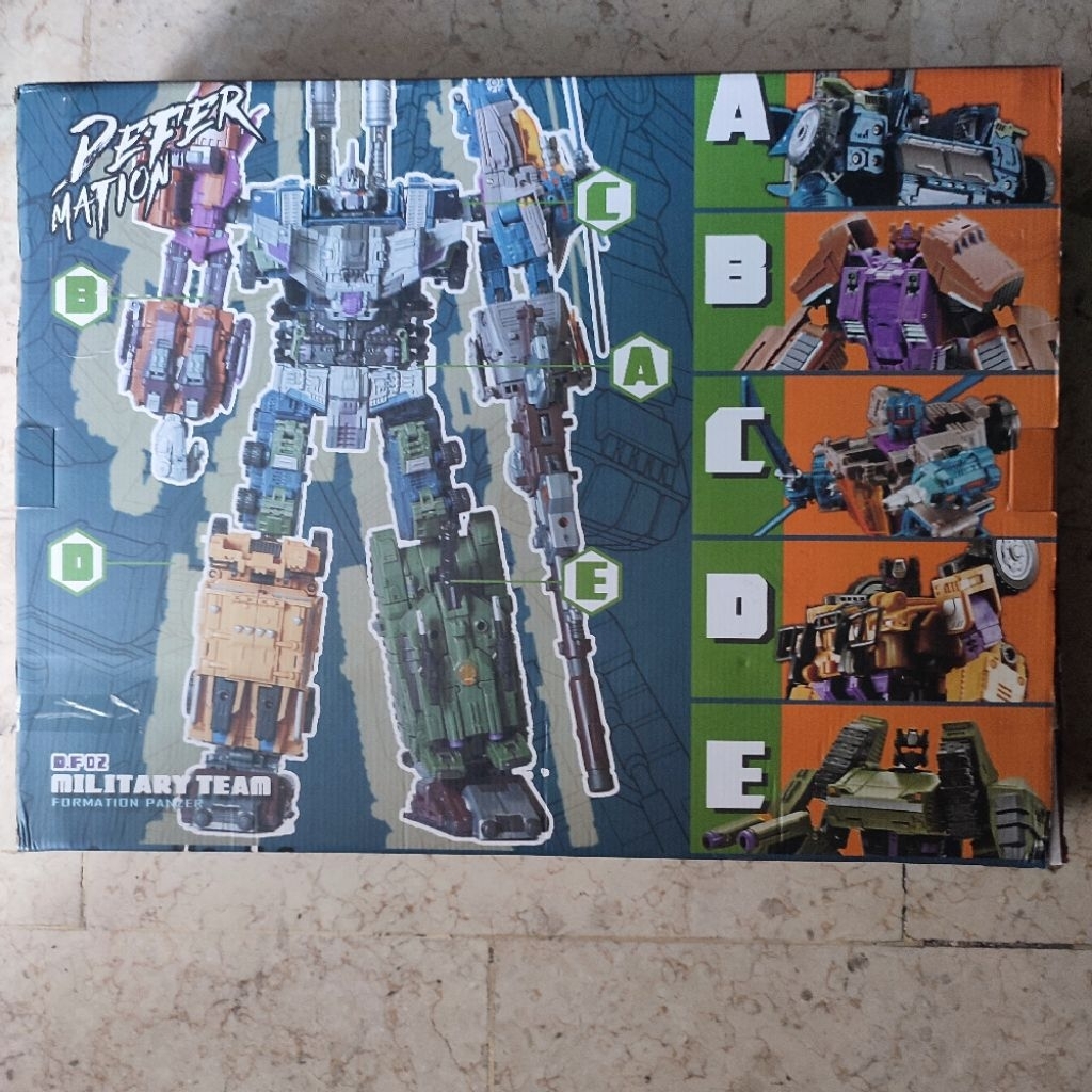 Jinbao Bruticus Warbotron Oversized Transformers KO