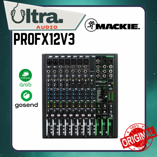 Mackie ProFX12v3 ProFX12 v3 12-channel mixer with USB and EFFECTS ORIGINAL