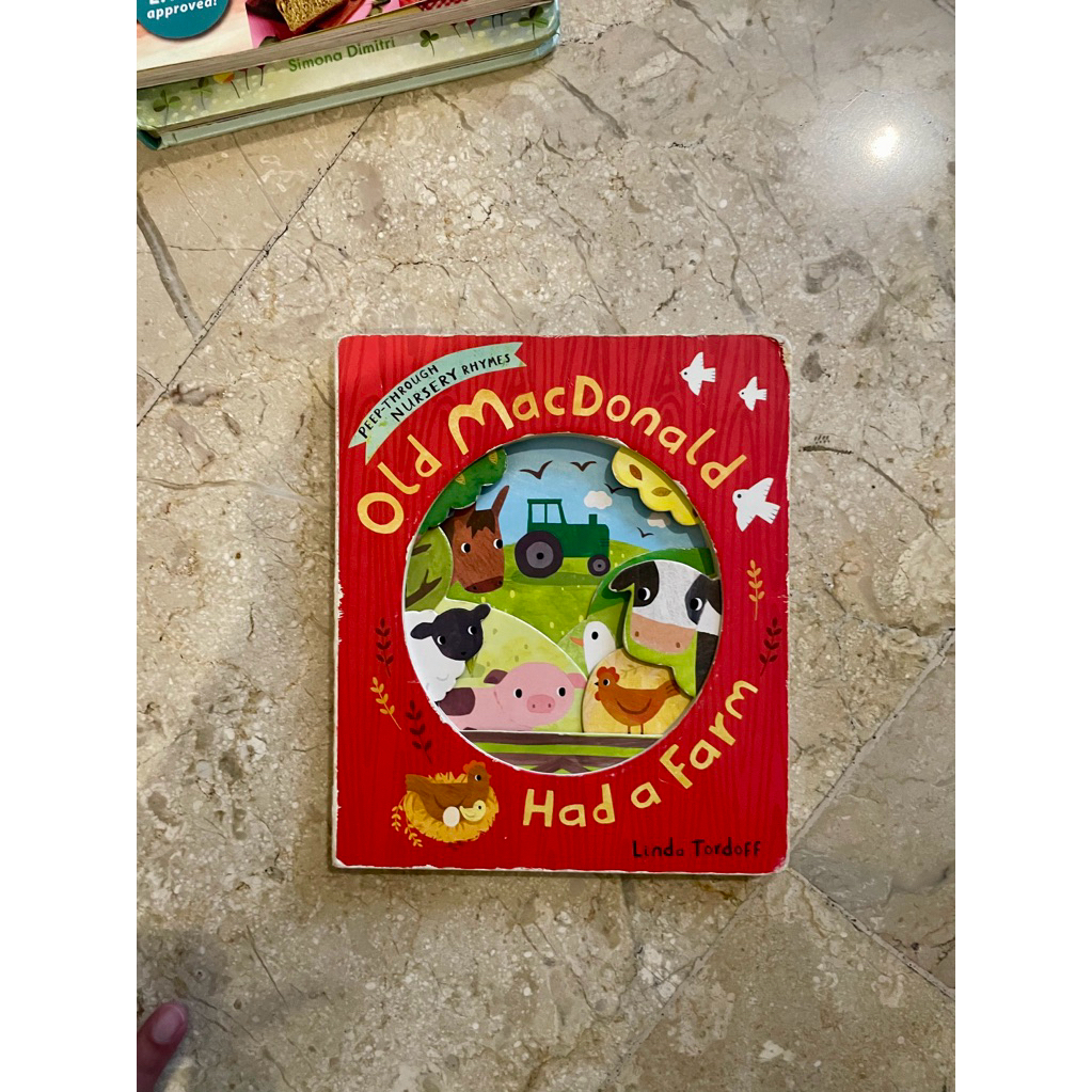 preloved board book buku anak - Old MacDonalds