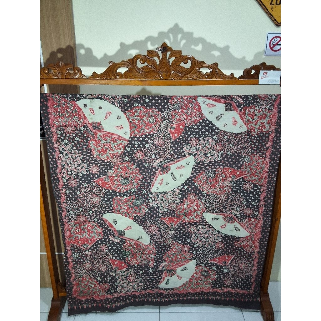 Kain Panjang Batik Tulis/Kain Panjang Batik/Kain Batik Panjang/Kain Sarung Batik Motif Kipas/Kain Ba