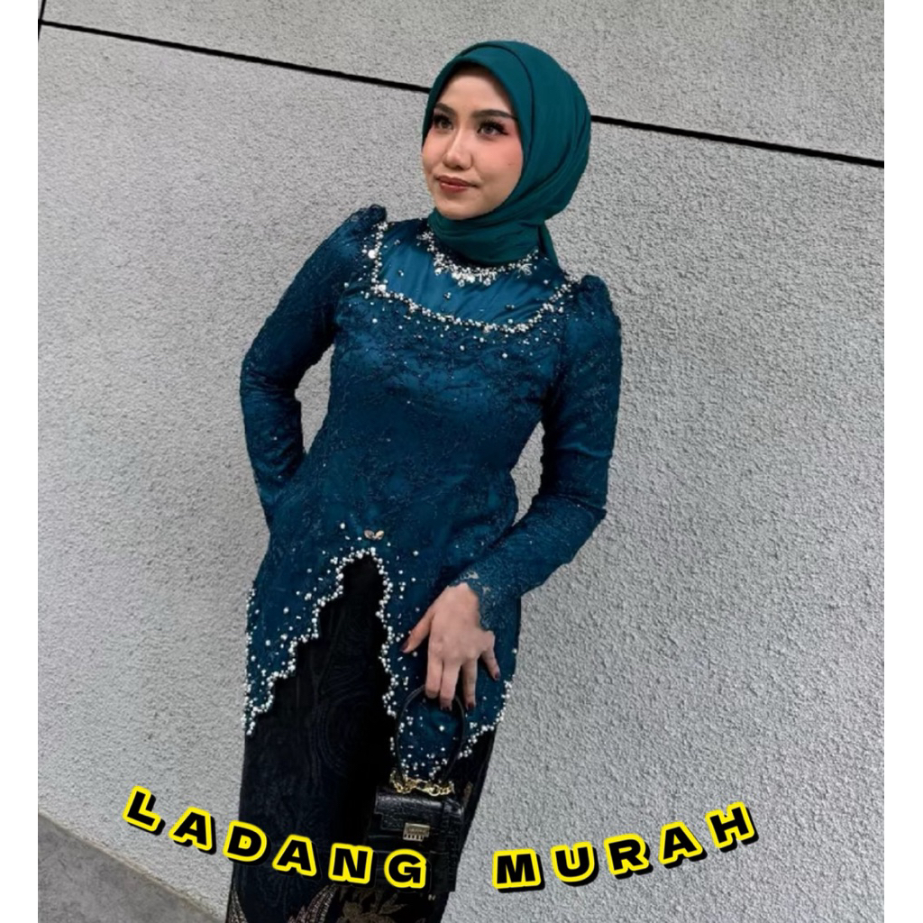 Kebaya RANIA Wanita Lace Berfuring FULL Payet/Kebaya Wisuda/Kebaya KondaganKebaya PestaKebaya Modern