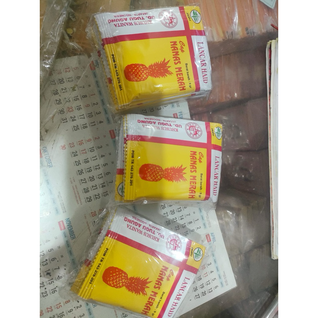 Jamu LancarHAID Cap Nanas merah