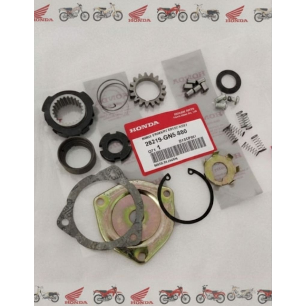 Mimis Lonceng Klos Pelor peloran komplit mimis + PLAT Honda Grand Supra Prima ORIGINAL Japan