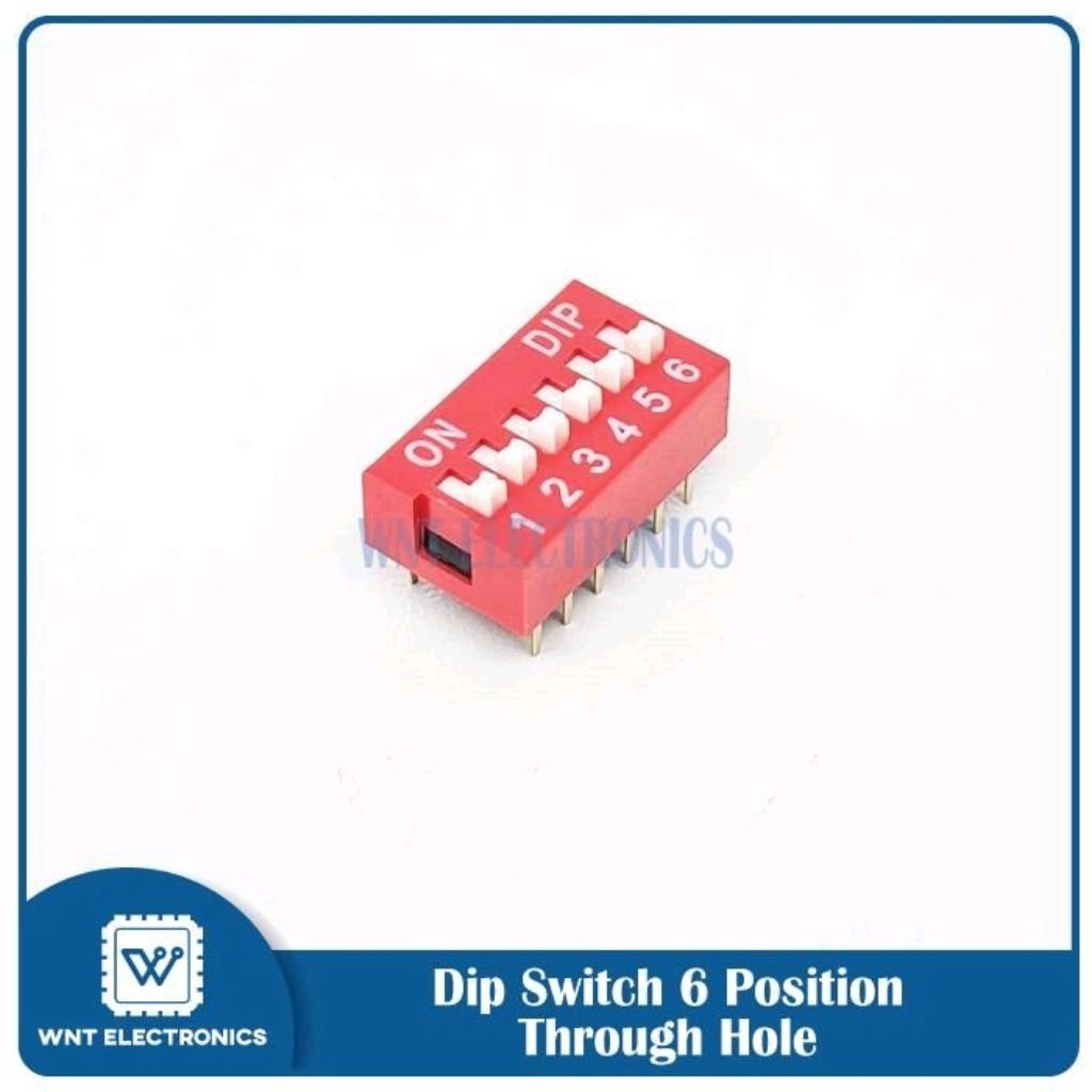 DIP SWITCH 6 PIN 6P SWITCH SLIDE