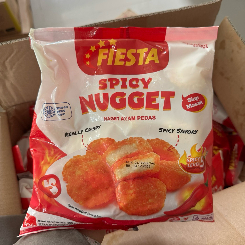 Fiesta Spicy Nugget 400gr