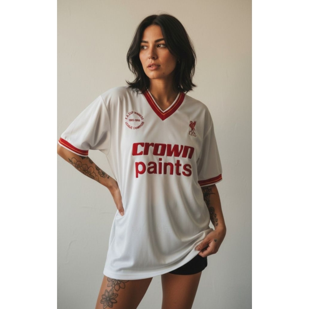 Jersey original liverpool away 1985 XL ( BNWT) ( official retro/reissue )