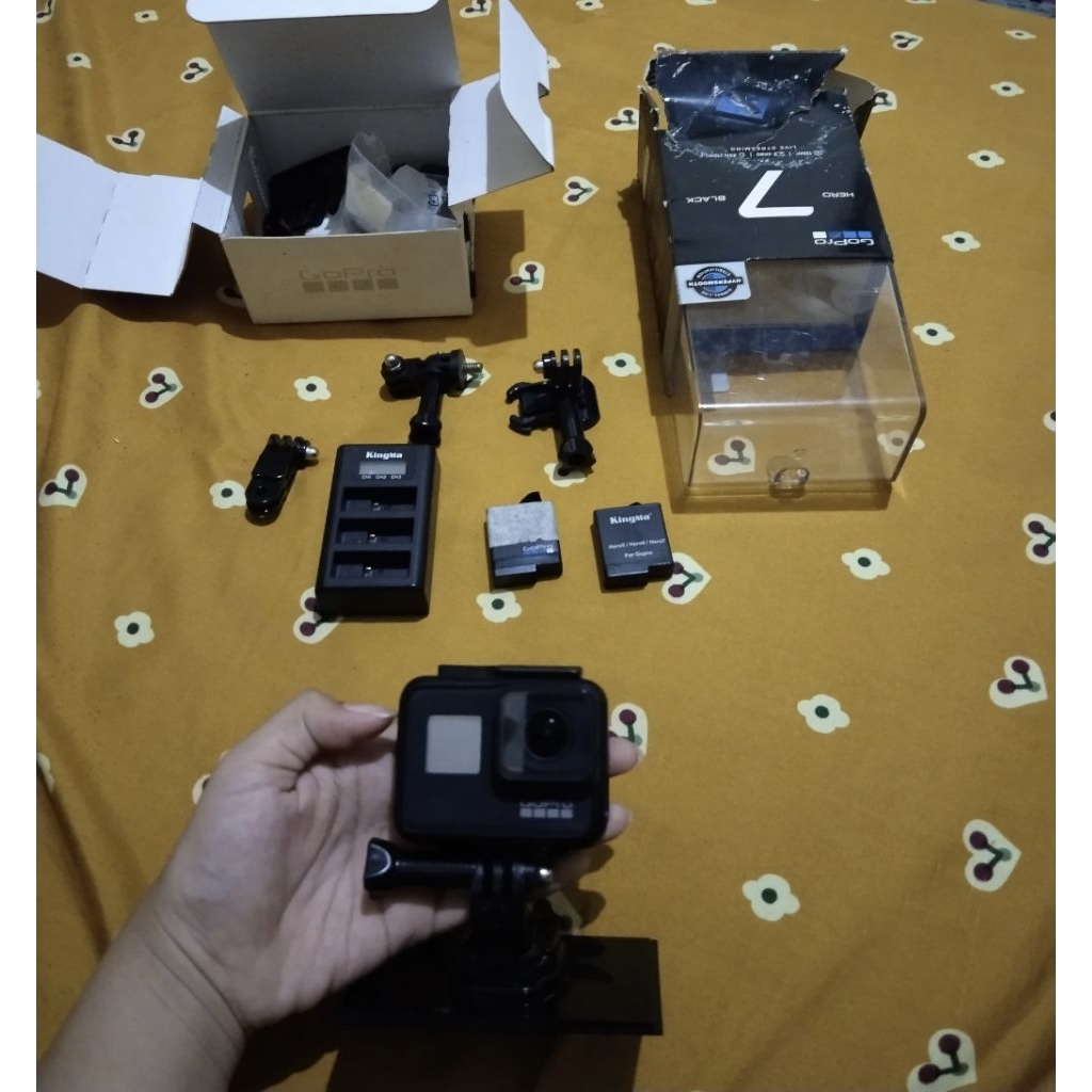 GOPRO HERO 7 SECOND LENGKAP DUS