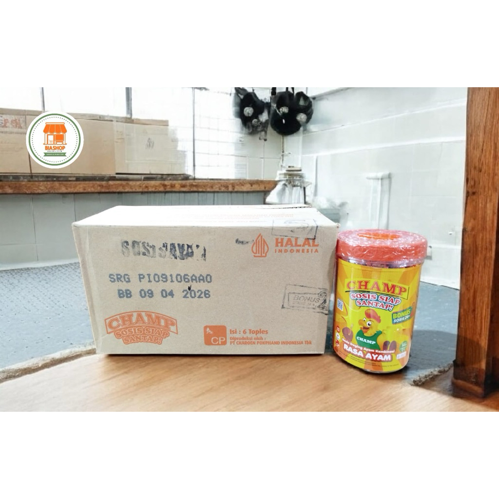 Champ Sosis siap makan perDUS