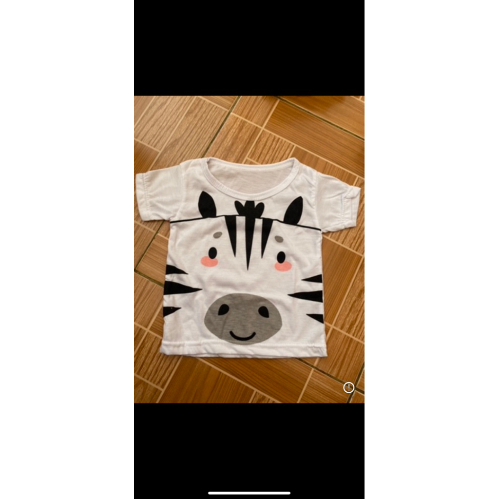 (PRELOVED) BAJU MOTIF KUDA WARNA PUTIH