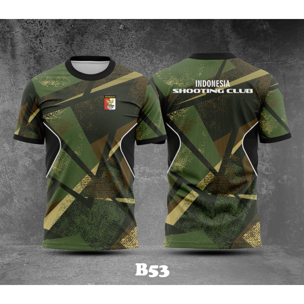 kaos perbakin / shooter custom premium