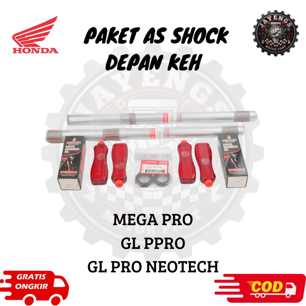 paket as shock depan gl pro - as sok depan gl pro 51410-KEH-950 original jayeng part