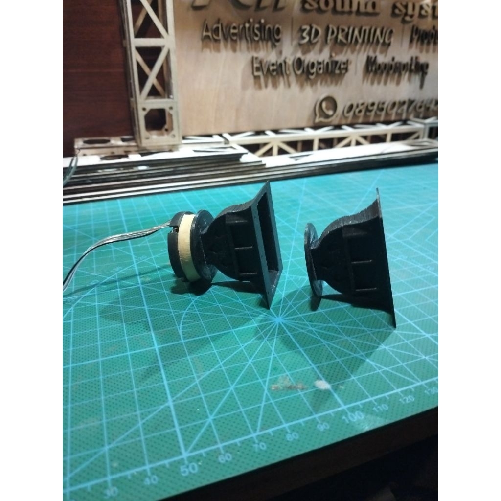miniatur Horn  line arrai cocok untuk box 2inch dan 3inc