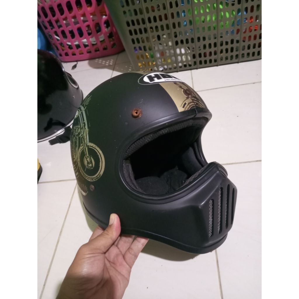 HELM CAKIL HBC SECOND BORN TO RIDE