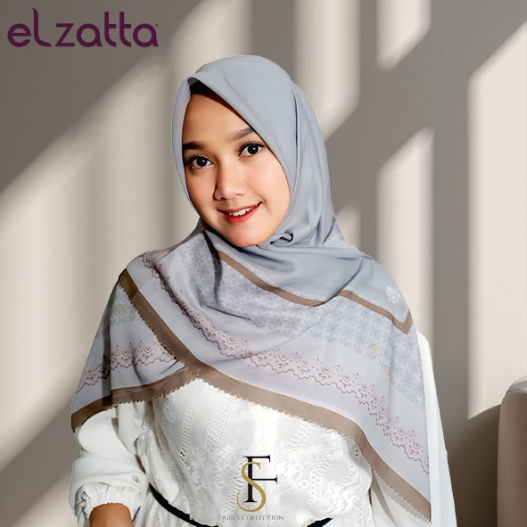 Hijab Segi empat berbagai Motif ELZATTA