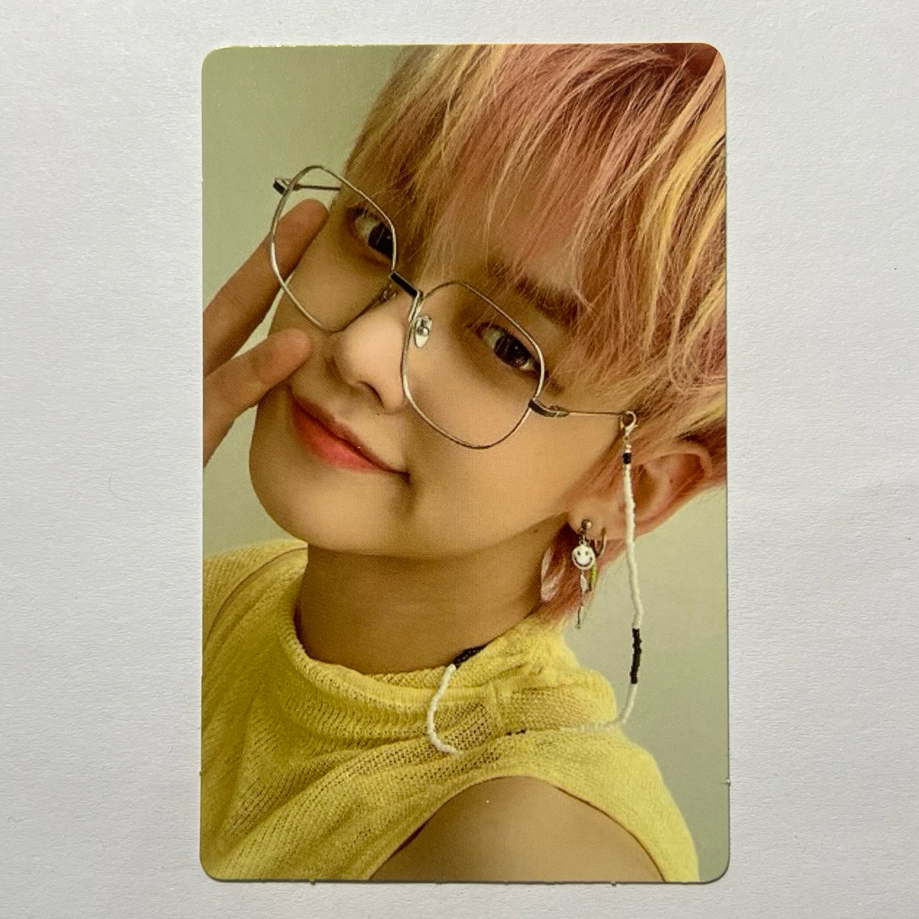 TXT Yeonjun R blue hour official photocard