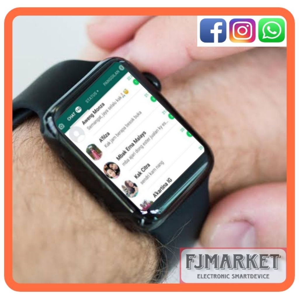 JAM HP 4G IMO0 XZ 52 LAYAR HD T500 Y68 BISA WHATSAPP JAM SMARTWATCH ANTI AIR TLFN SMS MUSIK KAMERA A
