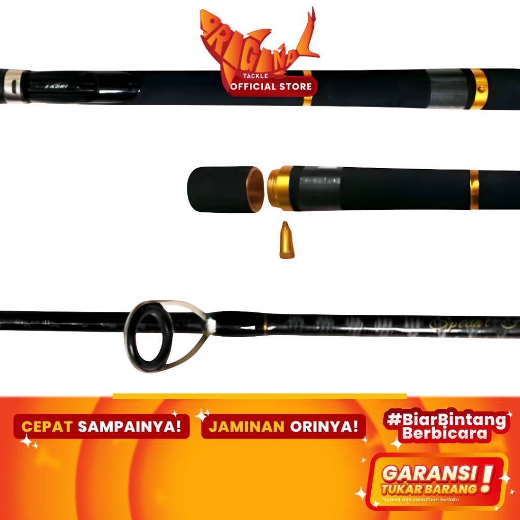 Joran Pancing Spinning Exori Vyper 602 Carbon Solid 180cm 17LB