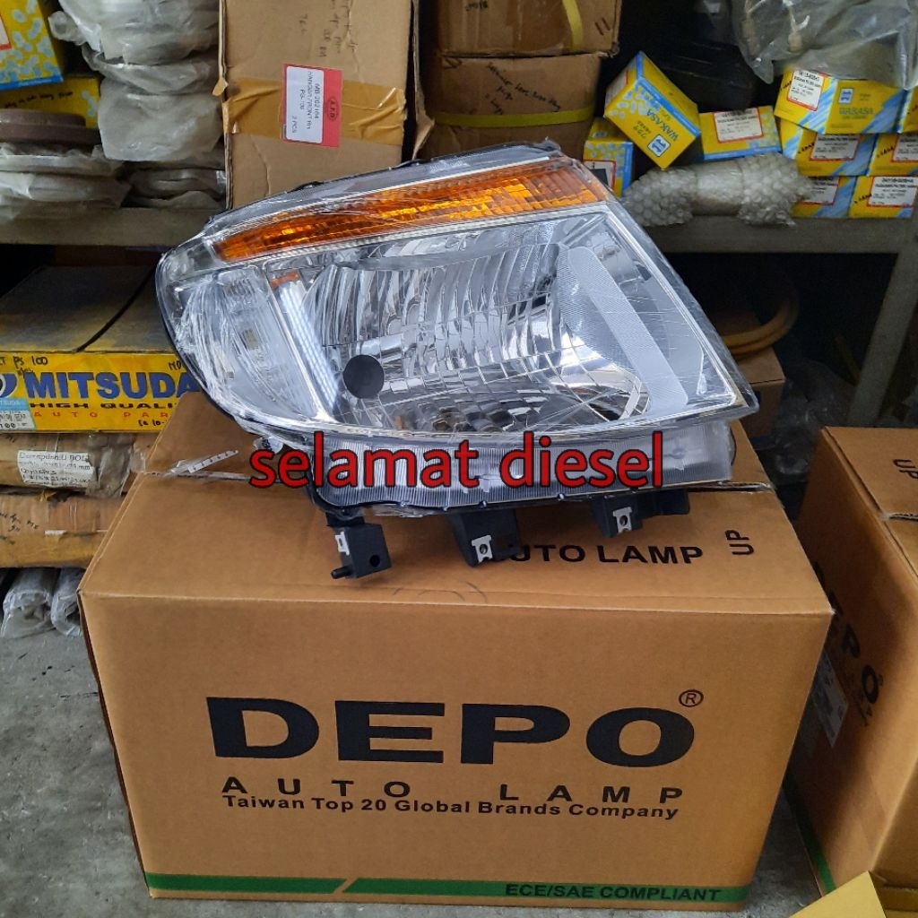 Lampu Depan Besar Head Lamp Headlamp Ford Ranger 2012 2013 2014 2015 2016 DEPO mnl-llnt-RDEMl