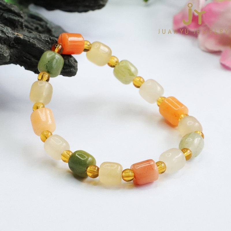 gelang batu giok asli 8mm Grade A 100% alami