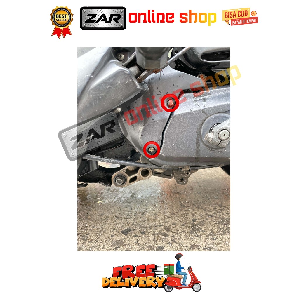 BAUT AIRDUCK COVER CVT ( 2 BAUT ) MODEL SPIRAL BEAT SCOOPY KARBU FI ESP SPACY VARIO 110 TECHNO CW TA