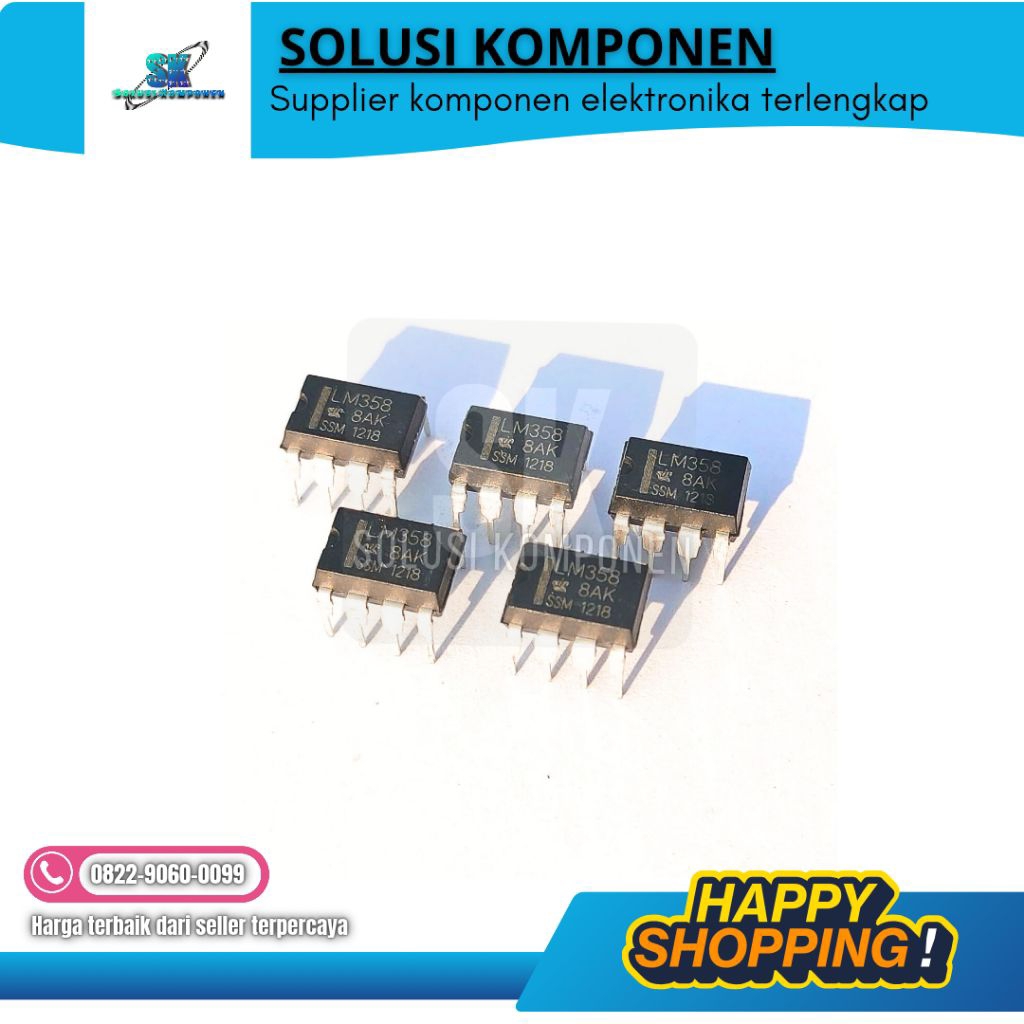 IC LM358 LM358P DIP-8 Original Single supply dual op amplifier