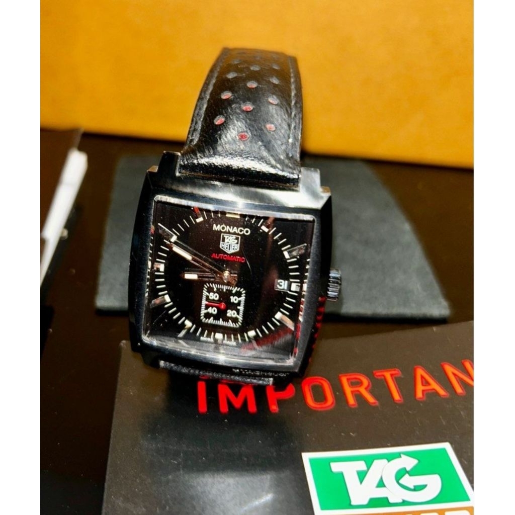 Rare Tag Heuer Monaco WW2119.FC6338
