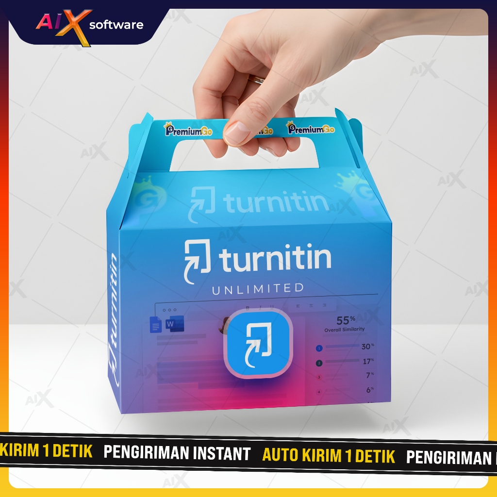 Turnitin Sharing 12 Bulan | Akun Student Murah | Cek Plagiarisme | AIX Software