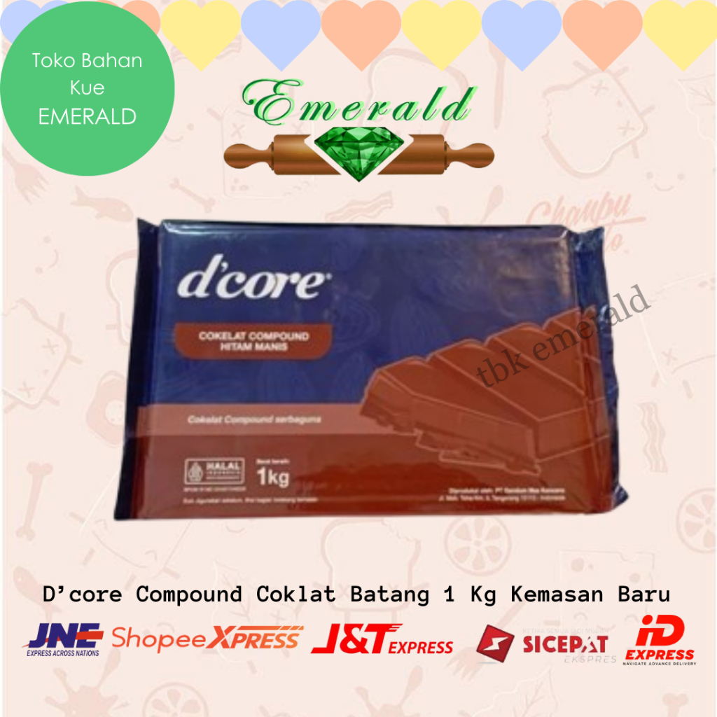 Coklat Batang Murah Dcore Compound 1 Kg