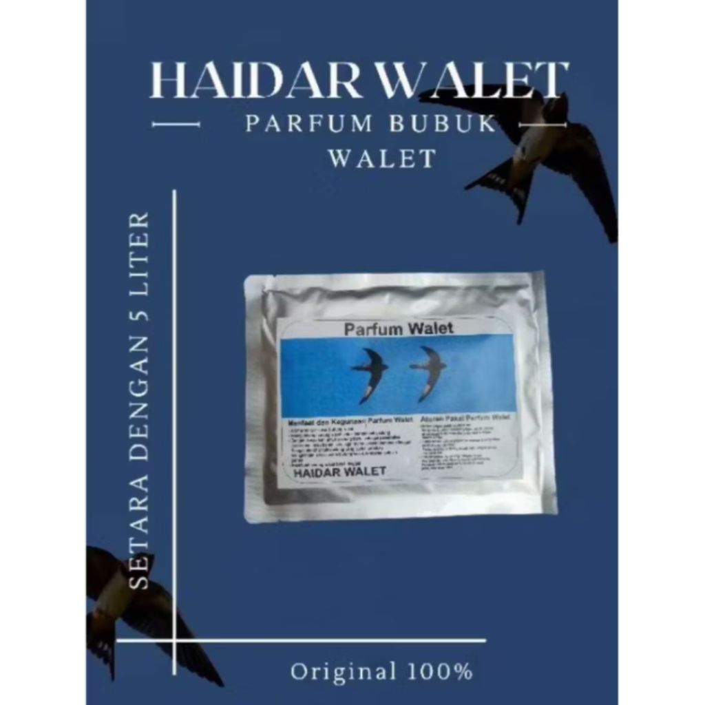 HAIDAR WALET PARFUM BUBUK TERBAIK