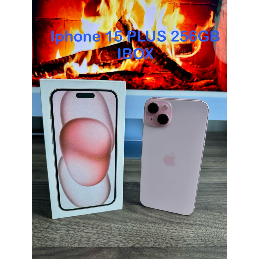 Iphone 15 Plus 256GB ( IBOX ) Second
