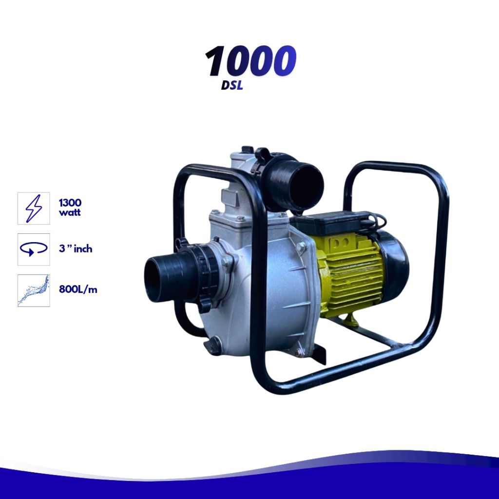 Pompa Air Modifikasi 3” Inch/Dim 1 Phase Snb 80” Dinamo 1.5 HP/PK