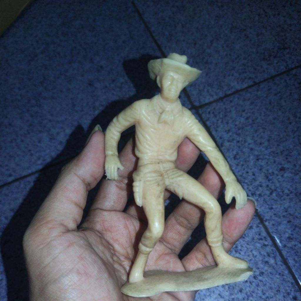 Figure Cowboys Jadul Koboi Louis Marx and Company cowboy