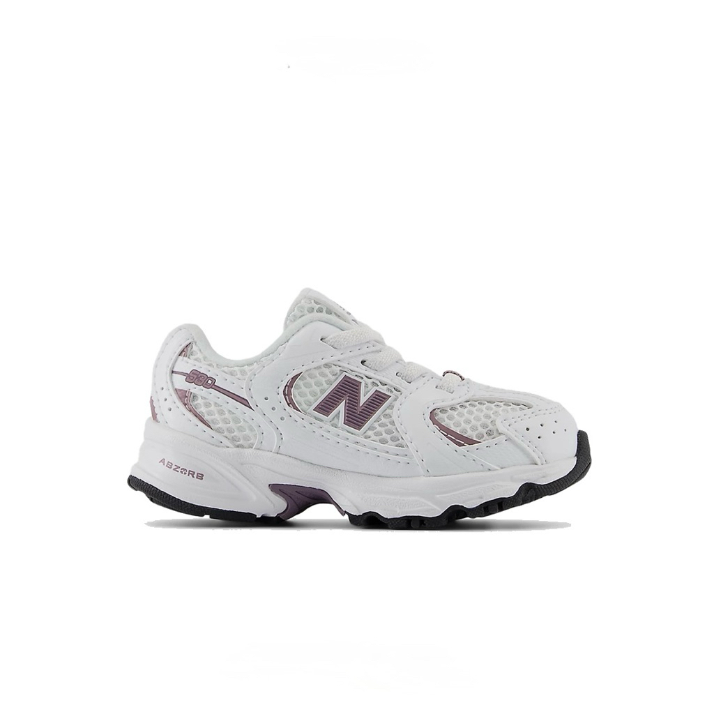 Preloved New Balance 530 Wide Running White Purple Kids and Baby Size 30 dan Size 20