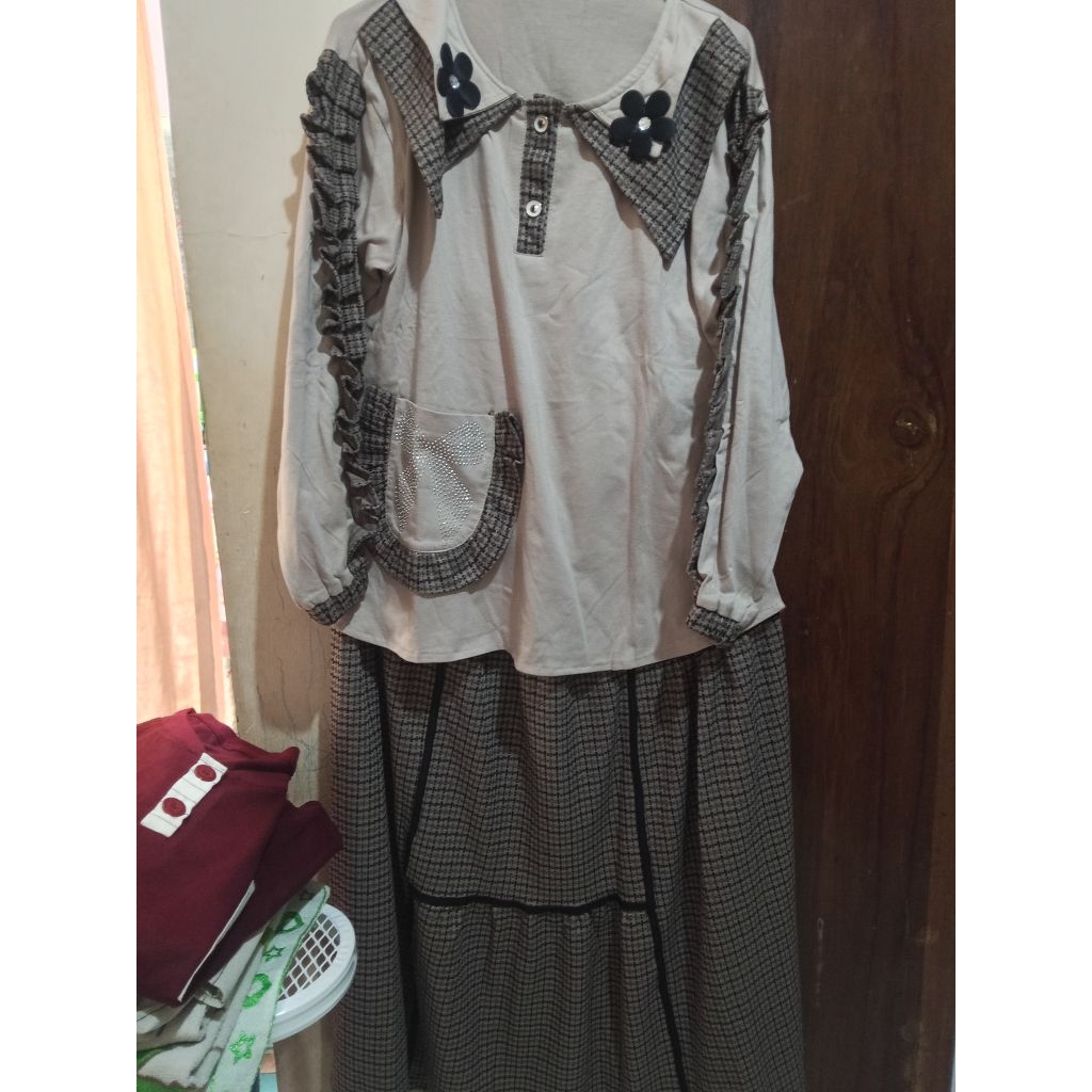 Setelan Rok Uni Ara | gamis syaqueenara