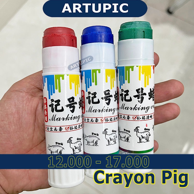 Crayon Spidol untuk Babi Artupic