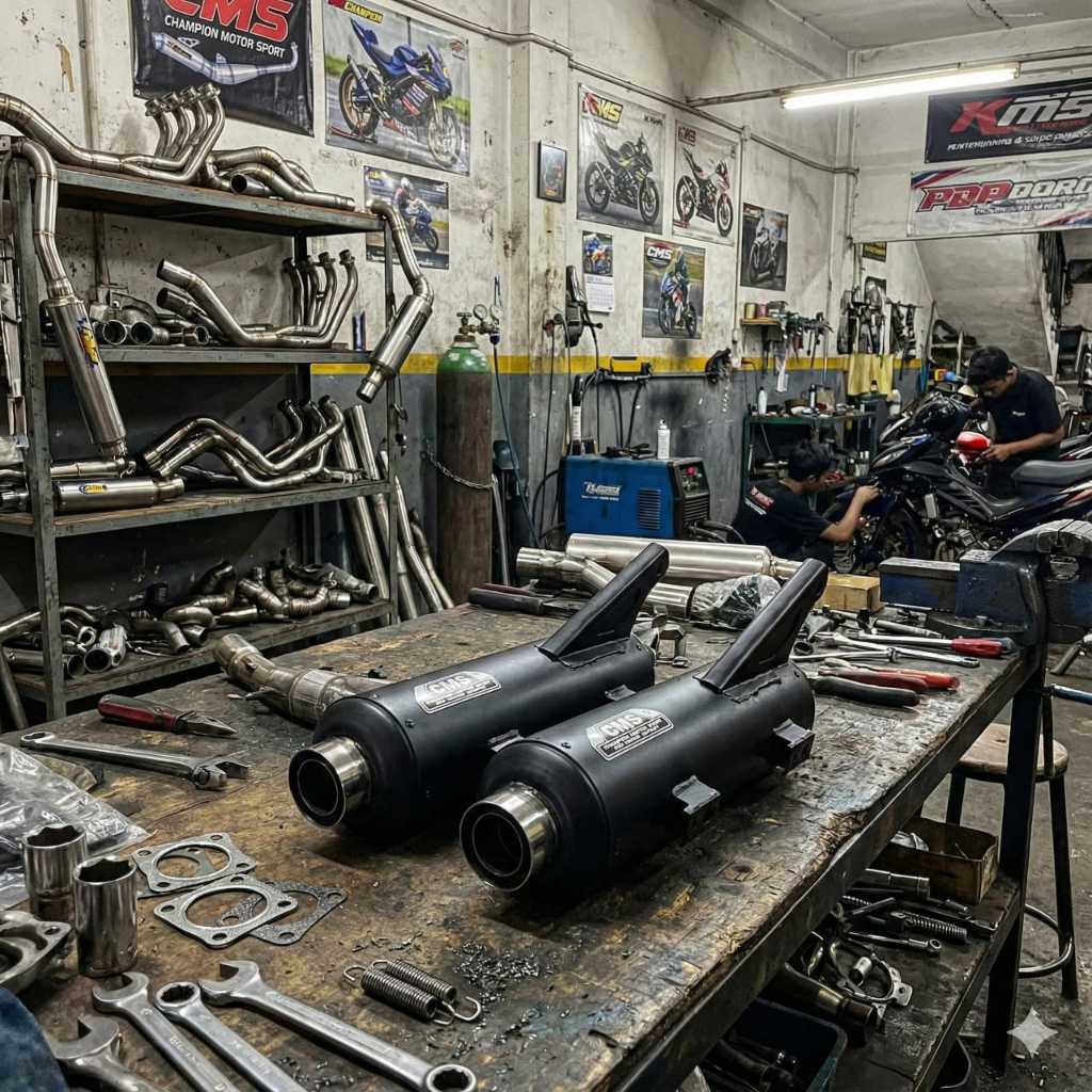 Knalpot Stukigi sugigi Knalpot Racing Standar cms mio beat vario