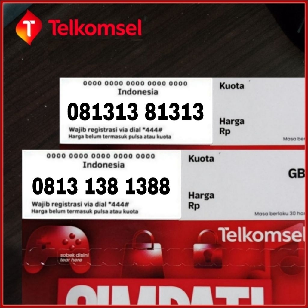 Nomor cantik simpati nomor 11 digit - Nomor Super - kartu perdana - Sim card - Simpati - Telkomsel p
