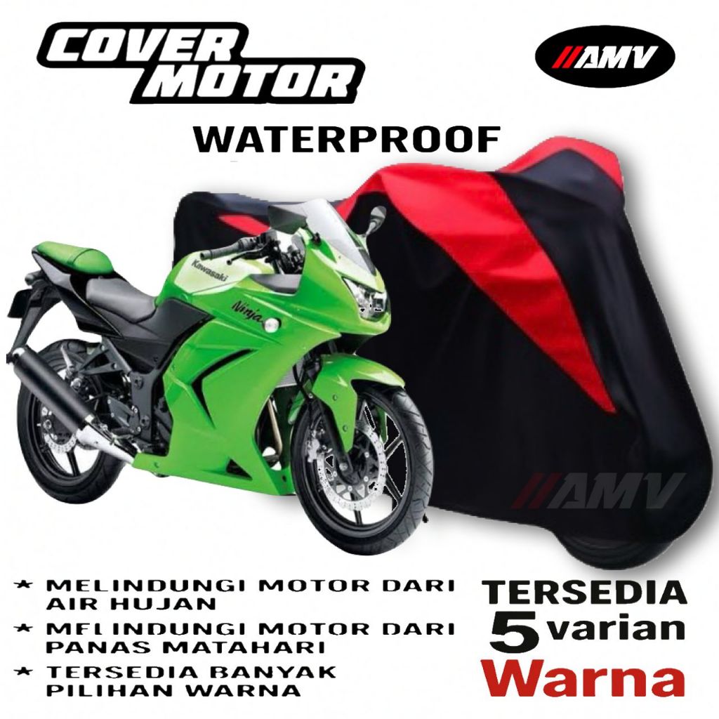 Sarung Motor Kasaki Ninja 250Carbu / COVER MOTOR NINJA 250CARBU