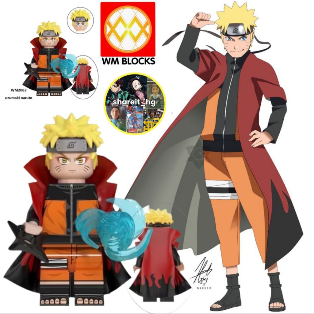 WM Blocks NARUTO, Uzumaki Naruto
