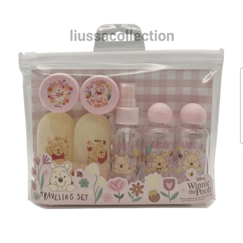 Travel Kit OHSOME - Pooh Sweet Picnic Winnie The Pooh Travel Bottle Set (7pcs)