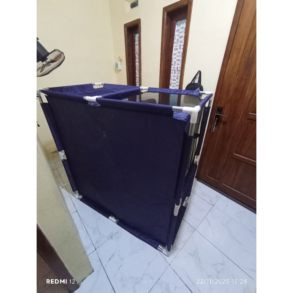 PRELOVED pagar bayi/playpen 120*120 cm barang seperti di foto