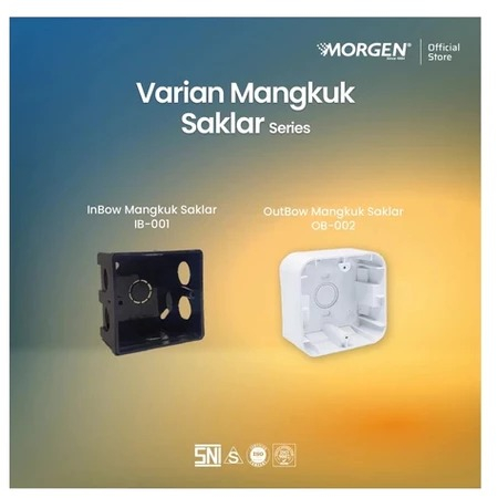 MORGEN IB DUS MG-IB001 INBOWDUS HITAM INBOUW DUS