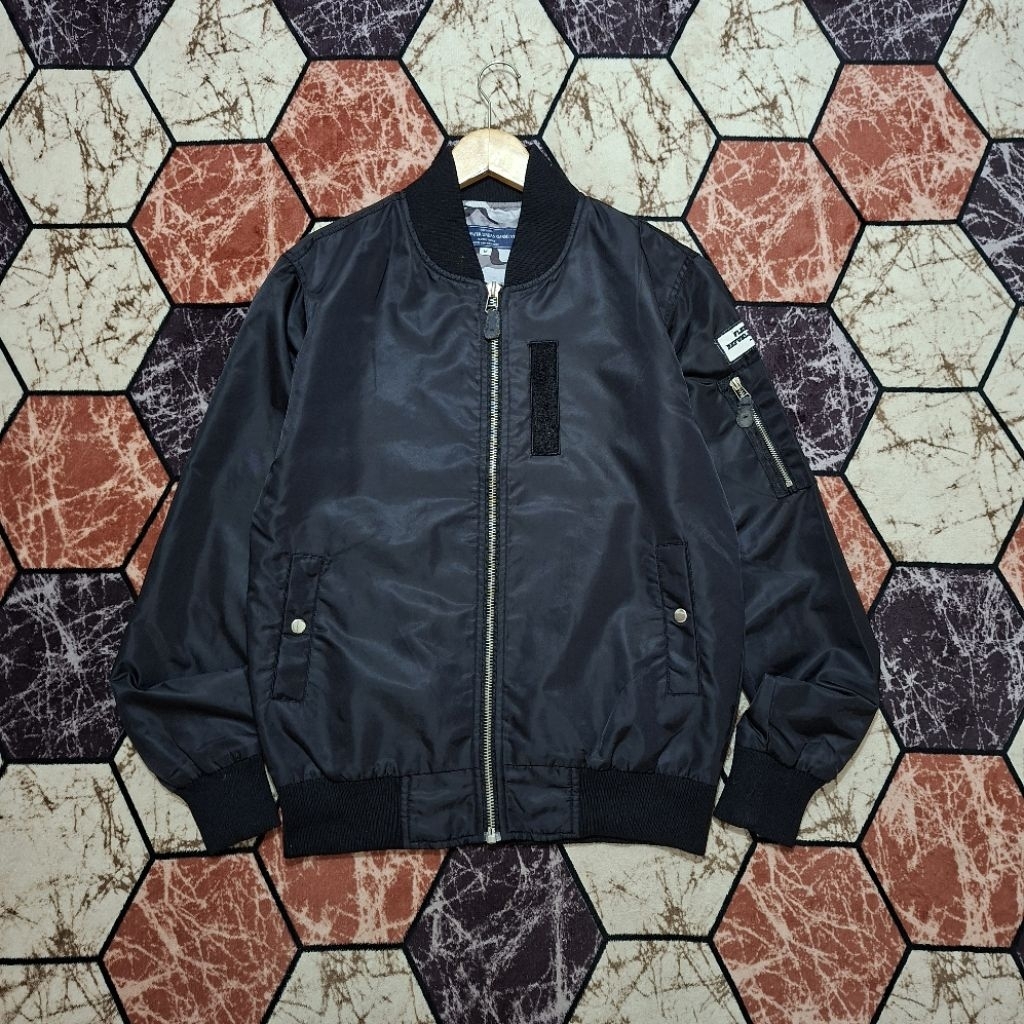 Bomber Jacket Blue Water Urban Garment