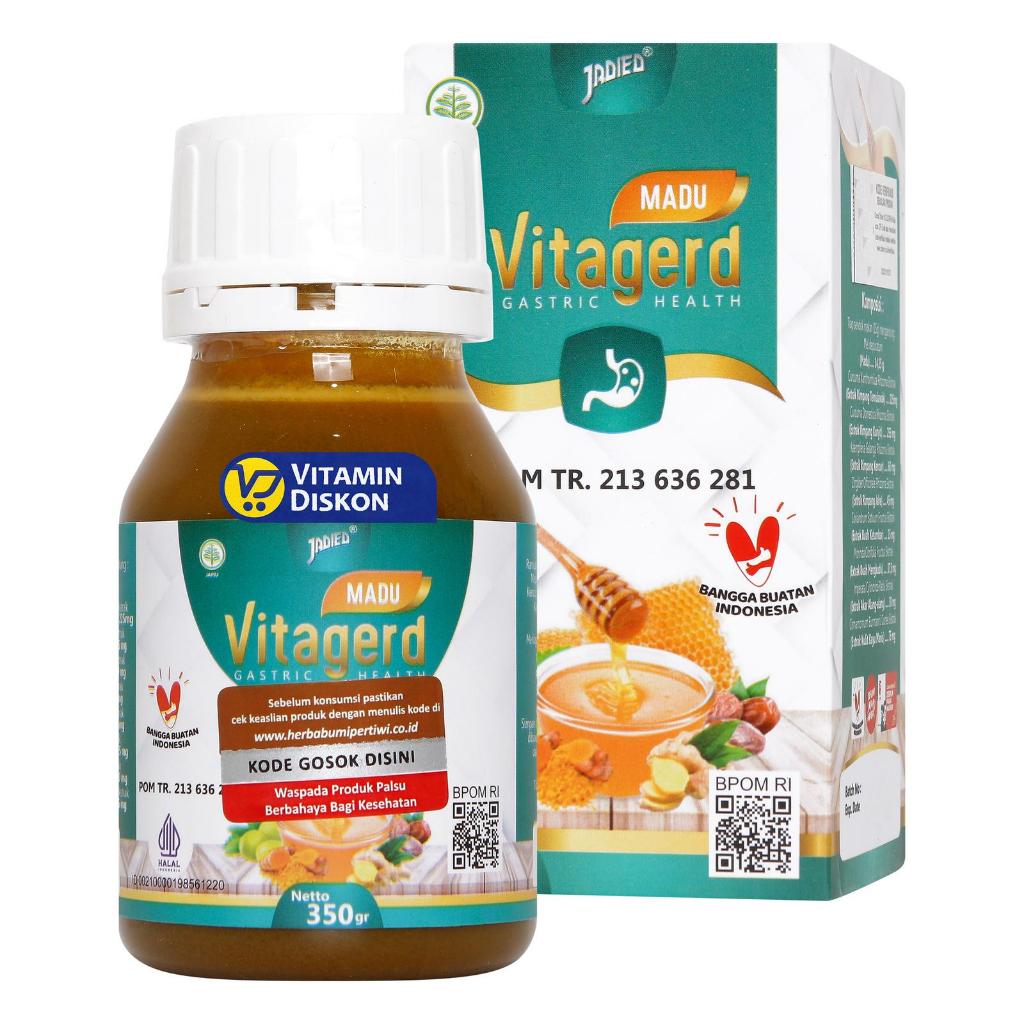 Madu VITAGERD Herbal GERD dan Asam Lambung Original Asli Ori