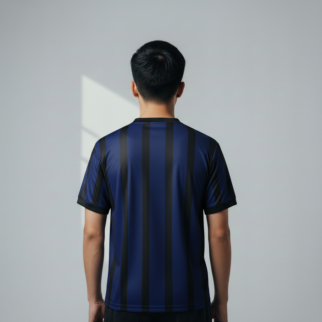 ATHLETIC SPORTWEAR - Jersey Vintage Bola Fantasy Inter Milan Home 2013-14 Fullprinting Casual - Atas