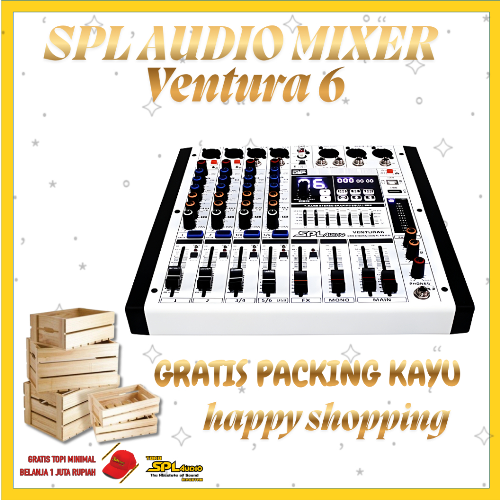 SPL Audio Mixer 6 Channel Tipe Ventura 6