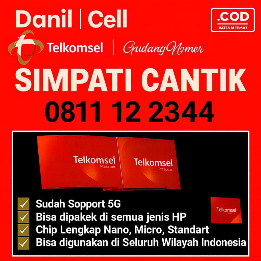 Nomor cantik Telkomsel nomor 10 digit