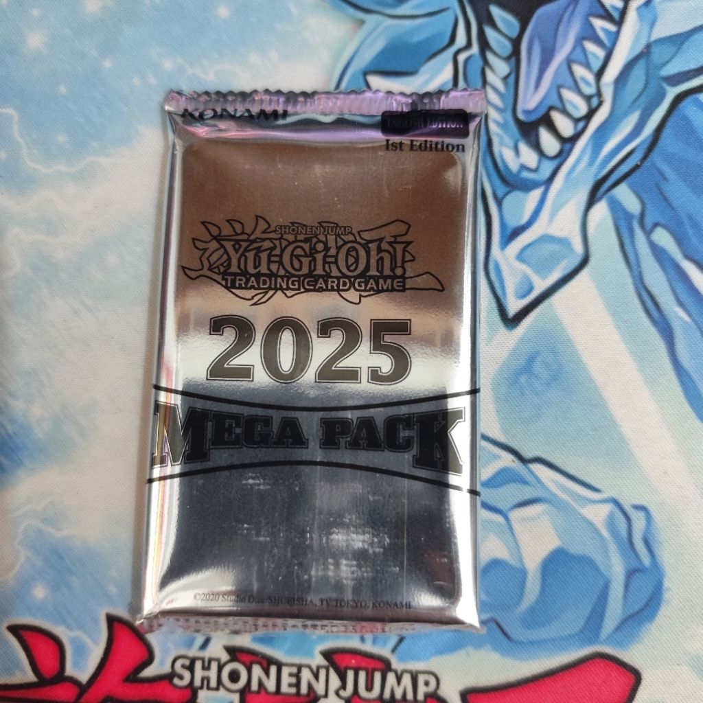 Yugioh Booster Pack Mega tin Pack 2025 Sealed Original
