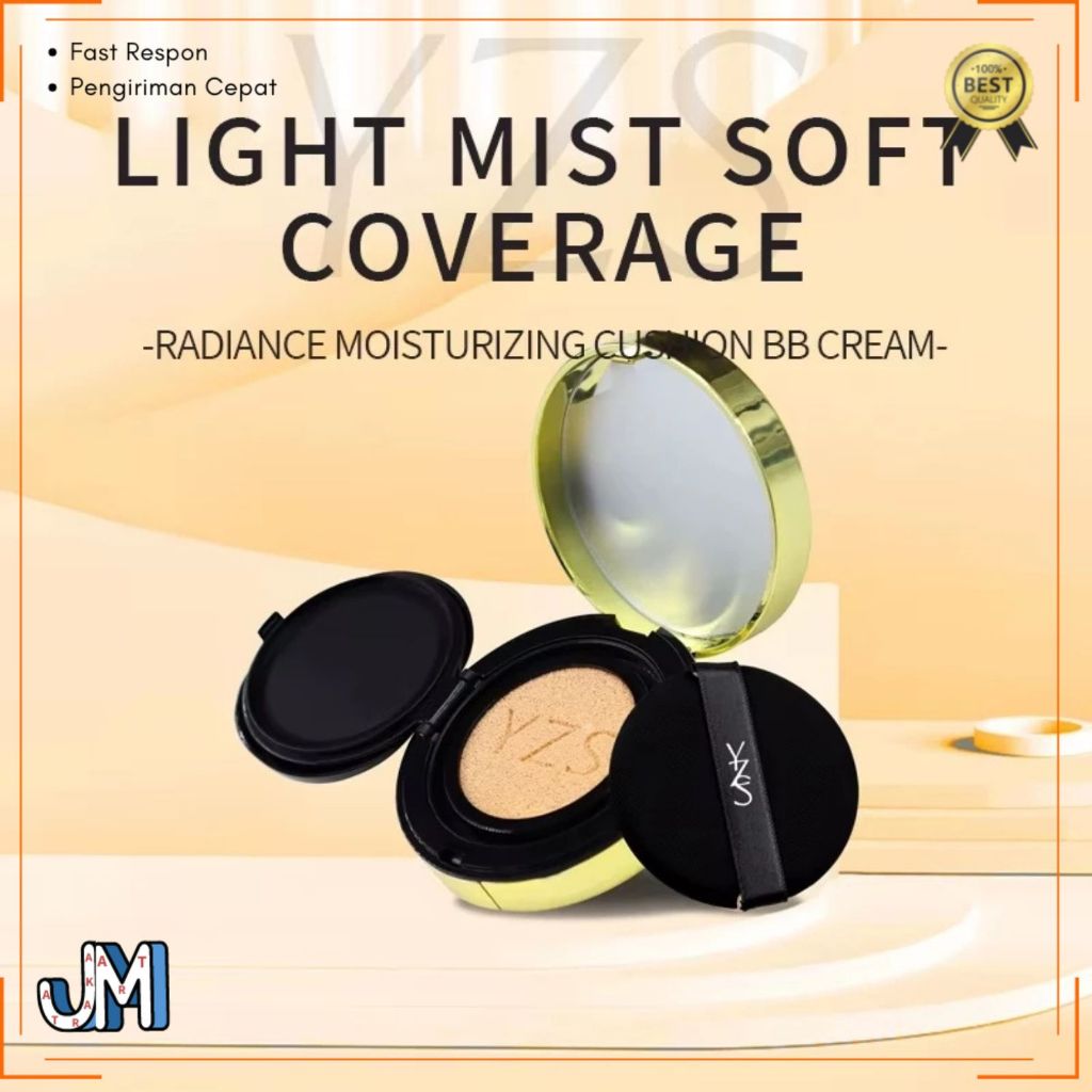 JKTM YZS Air Cushion Foundation BB Cream Waterproof BPOM Alas Bedak Cair Anti Air Tahan Lama