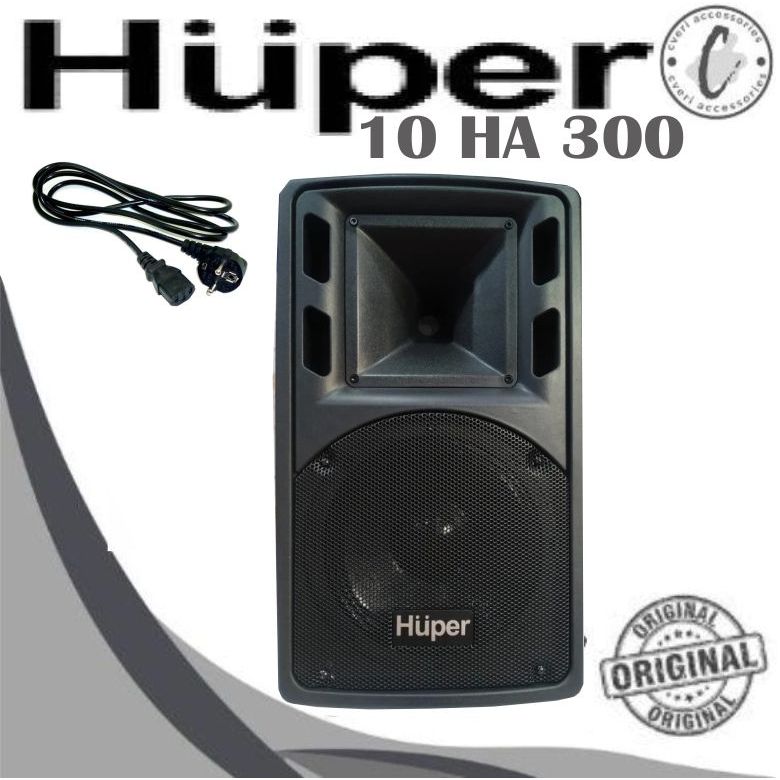 Huper 10HA Speaker Aktif 10 Inch 2 Way 300 Watt Huper 10HA300   10-Ha300